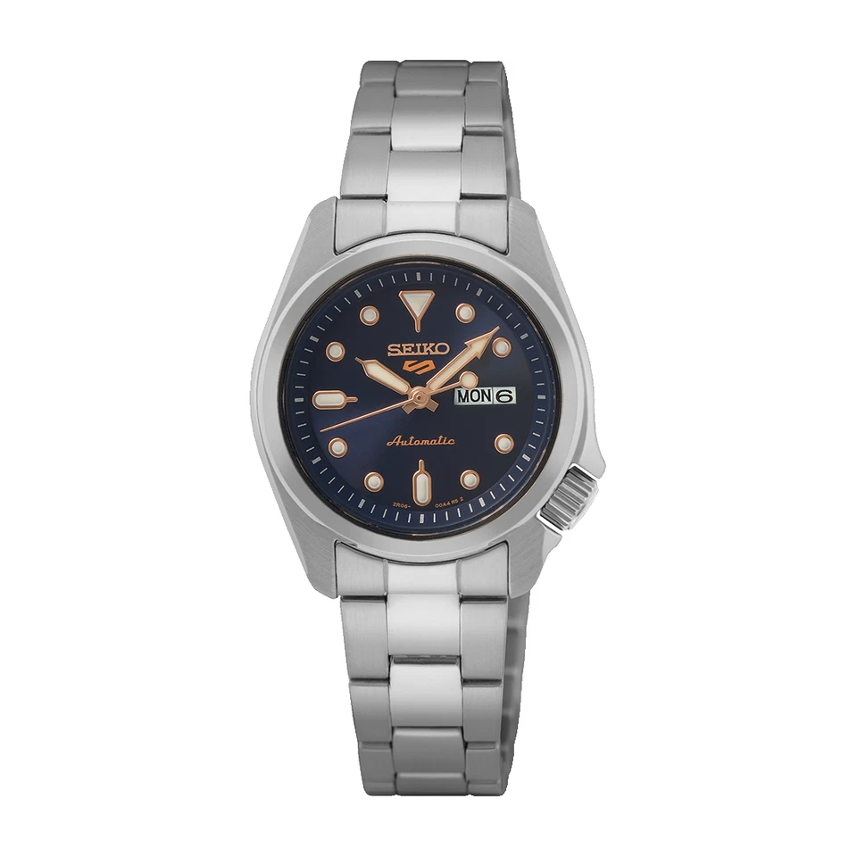 Seiko 5 Sports SKX Series 28 MM Navy Blue Dial Steel Automatic Watch SRE003K1 - image 1 of 1