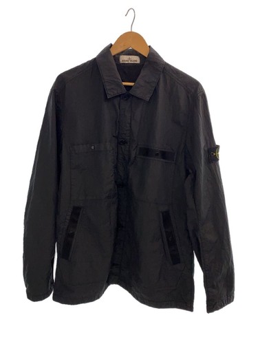 Giacca Stone Island Nylon XL Nera Tinta Unita Leggera #EG ADA
