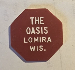 The Oasis Lomira, WI Plastic Good For Token #2060 - Picture 1 of 2