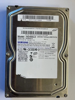 Samsung HD400LD - 400GB 7200Giri/Min 8MB ATA 3.5'' - Immagine 1 di 4