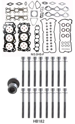 Zylinder Kopfdichtung Set für Infiniti Nissan I30 Maxima 3.0L Dohc 95-99 Ra / - Bild 1 von 4