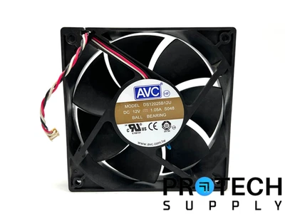 AVC DS12025B12U 120mm PWM Case Fan 4-Pin with WARRANTY - Image 1 of 4