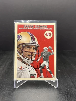 2000 Fleer Tradition Football Steve Young #169 - Image 1 of 2