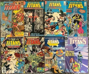 DC Comics The Teen Titans Job Lot of 8 Mixed Issues Bronze & Copper Age - Bild 1 von 1