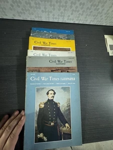 Civil War Times Illustrated Lot 24 (1976–1981) First Manassas Shiloh Texas Naval - Picture 1 of 8