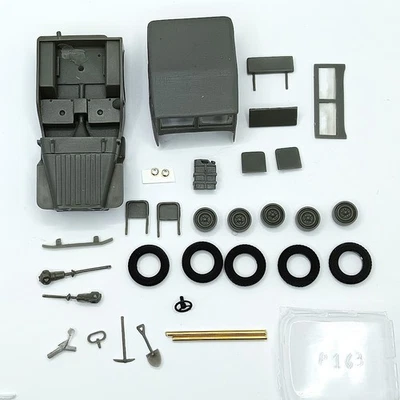 KIT Peugeot 203 JEEP Fermé - Résine - 1:43 - Photo 1/4