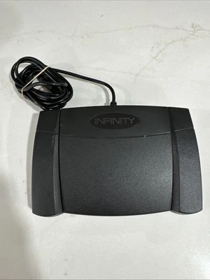 Infinity IN-USB-2 Transcription USB Dictation Foot Pedal Switch**FAST SHIPPING** - Image 1 of 4