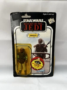 Vintage Star Wars WEEQUAY SEALED 1983 Kenner Original NICE!! - Imagen 1 de 7
