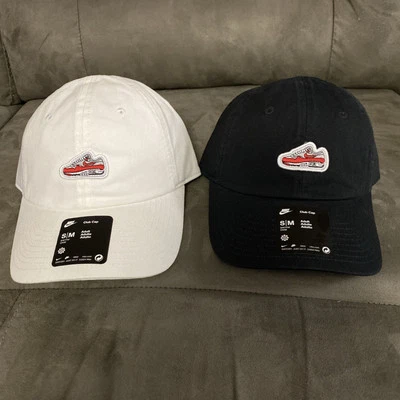 NWT Nike Club Cap Hat Adjustable White, Black FN4402 - Image 1 of 4