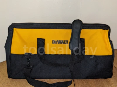 DEWALT Large 24" 11-Pocket Heavy Duty Ballistic Nylon Contractor Tool Bag - Image 1 of 4