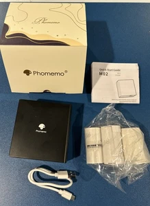 Phomemo Sticker Printer- Mini Thermal Sticker Printer Machine M02 With 3 Rolls - Picture 1 of 5