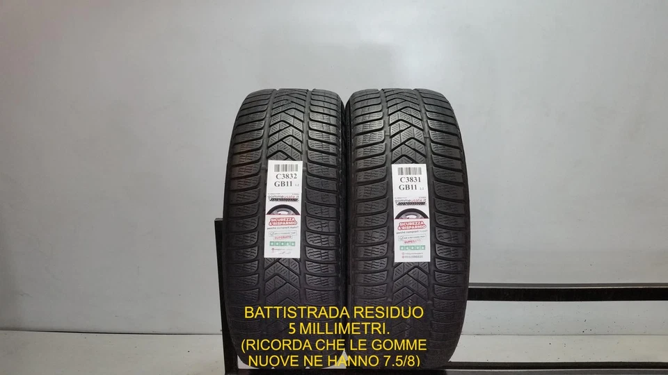 GOMME USATE  TERMICHE 255/45R19 104W PIRELLI SOTTOZERO 3 PNEUMATICI C03832 - Immagine 1 di 1