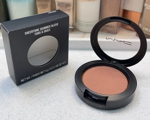 MAC ~ ‘SUNBASQUE’ Sheertone Shimmer Blush ~ Full Size ~ RARE & HTF ~ NIB - Picture 1 of 19