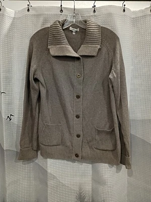 Suéter Croft & Borrow Mujer XL Algodón Completo Abotonado Cuello Manga Larga... Foto 1 de 4