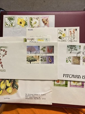 Pitcairn Islands Flowers, Fruits, And Trees Of The Islands. - Image 1 of 4