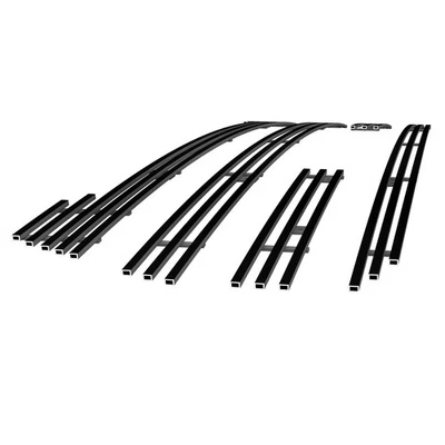 For 2019-2021 GMC Sierra 1500 SLE/Elevation Upper Stainless Black Billet Grille - Image 1 of 4