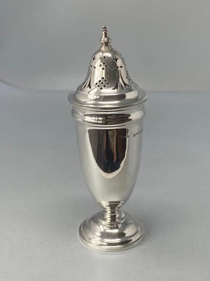 Rueda de azúcar antigua de plata de ley - Birmingham con sello Foto 1 de 3