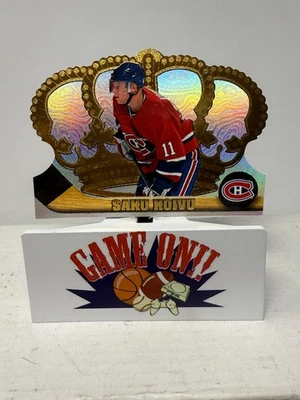 1997-98 Pacific Crown Royale Hockey Saku Koivu Die-Cut Card #69 - Image 1 of 2