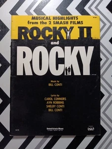 Musical Highlights From Rocky And Rocky II Music Sheet Music Songbook - Picture 1 of 5