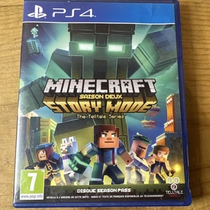 Minecraft Story Mode Saison 2 Sony PlayStation 4 PS4 FR Complet Zone 2 Testé - Imagen 1 de 12