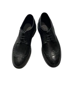 🔵 Pawelk’s – Büffel Leder Schnürung 23312 Schwarz Herren New FW25 - Bild 1 von 4