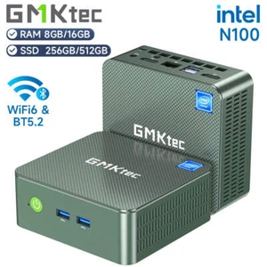 GMKtec G3 Mini PC Intel Alder Lake N100 Windows 11 Pro Mini PC 8/16GB DDR4 256/5 - Bild 1 von 21