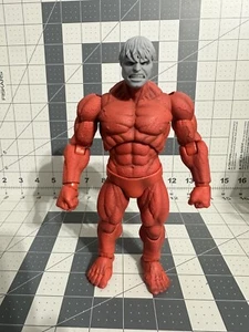 3D Printed - 1/12 Edward Norton Hulk ANGRY Headsculpt Metytoyz Red Orc Scale - Picture 1 of 5
