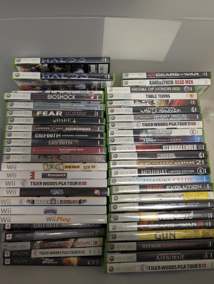 Xbox 360 Games **Tested/ CIB** - Image 1 of 1