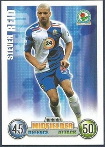 Tarjeta coleccionable TOPPS MATCH ATTAX 2007-08 - BLACKBURN ROVERS - STEVEN REID - Imagen 1 de 1