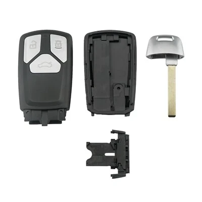 3 Button Car Remote Key Fob Case Cover For Audi A4 A5 S5 Q5 Q7 SQ7 TT 2016-2018 - Image 1 of 4