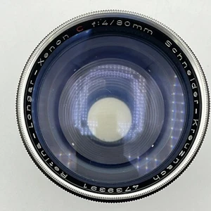 Schneider Kreuznach Retina Longar Xenon 80mm f4 Lens For Kodak Retina - W/Case - Picture 1 of 12