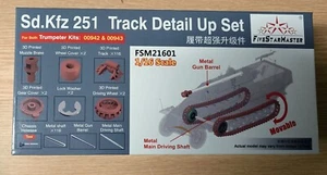 Track Set für Sd.Kfz 251 Ausf. D (Trumpeter) in 1/16 Five Star Master/PONTOS - Picture 1 of 1