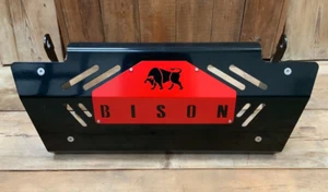 Protector de cárter de dirección Red Bison 5 mm aluminio para Land Rover Defender 90 110 - Imagen 1 de 1