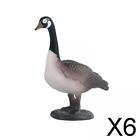 6X Simulation Animal Statue Animals Sculpture for Courtyard Lawn Decoration