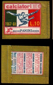 Bustina Figurine Calciatori Panini 1967-68 sacchetto Nuovissima Sigillata ▓ - Picture 1 of 3