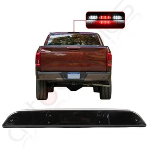 PARA FORD F150 15-18 LENTE DE HUMO LED TERCERA LUZ DE FRENO TRASERO BARRA DE LÁMPARA DE CARGA - Imagen 1 de 12