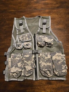 Unisex Adult Mesh Tactical Vest Adult S/M Lightweight Utility Hunting Outdoors - Picture 1 of 5