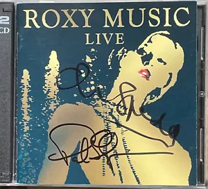 Autogramm Roxy Music signiert Double CD Live SIGNED Bryan Ferry, Spedding, Paul - Bild 1 von 3