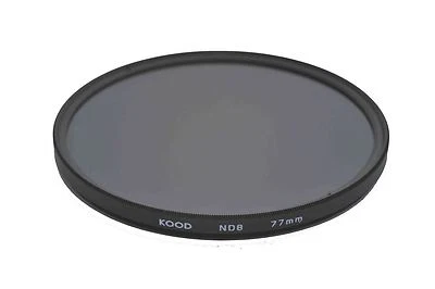 ND8 (3 Stop) Filter Slim Frame Polished Glass 77mm - Image 1 of 2