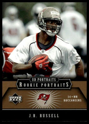 2005 Upper Deck Portraits #141 J.R. Russell Gold #/75 - Image 1 of 2