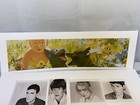 TALKING HEADS Once in a Lifetime Rare 5 Lithograph 24x8 Poster 