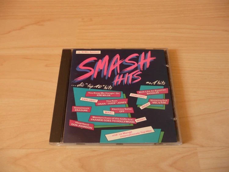 CD Smash Hits 1987: Eddie Money Erasure Mel & Kim Sandra Kim Wilde Don Johnson  - Bild 1 von 1
