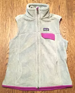 Patagonia Re-Tool Fleece Vest Womens Small Deep Pile Gray - Picture 1 of 4
