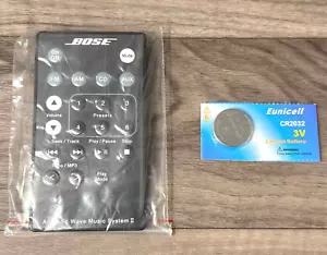 Genuine Bose Remote Control For Acoustic Wave Music System II With Battery NEW - Picture 1 of 3