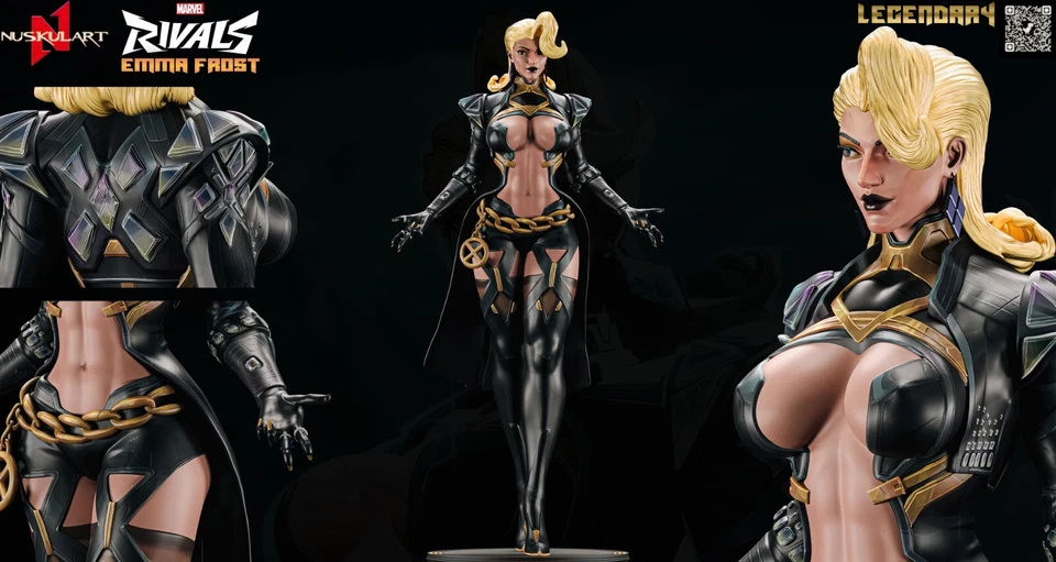 1:6 Emma Frost figure from Marvel Rivals 2 | HAND PAINTED | 33cm (MADE TO ORDER) - Image 1 of 2