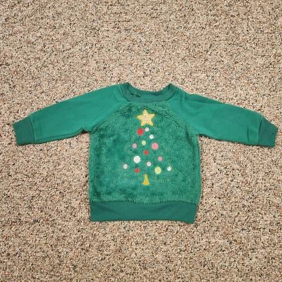 Nannette Niños Vacaciones Árbol de Navidad Sherpa Cuello Redondo 18M Foto 1 de 4