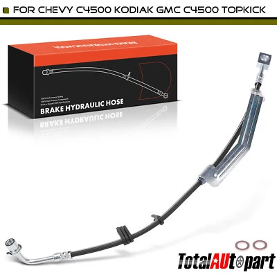 Brake Hydraulic Hose for Chevrolet C4500 Kodiak C5500 Kodiak Front Right Side - Image 1 of 4