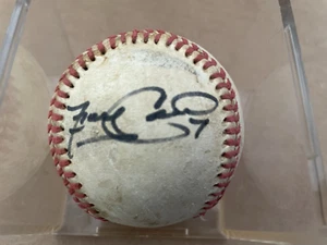 Vintage SIGNED BASEBALL Unknown Signature Fay C #7 - Picture 1 of 4
