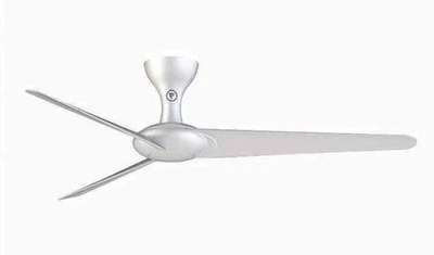 Fanimation Drone 60" Smart Ceiling Fan Indoor Outdoor Silver with Remote  - Image 1 of 3