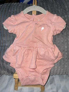 Carter’s Baby Girl Snap Up One Piece Bodysuit Size 6 Months Ice Cream - Picture 1 of 3